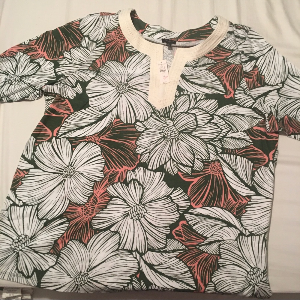 Talbots 3/4 sleeve shirt